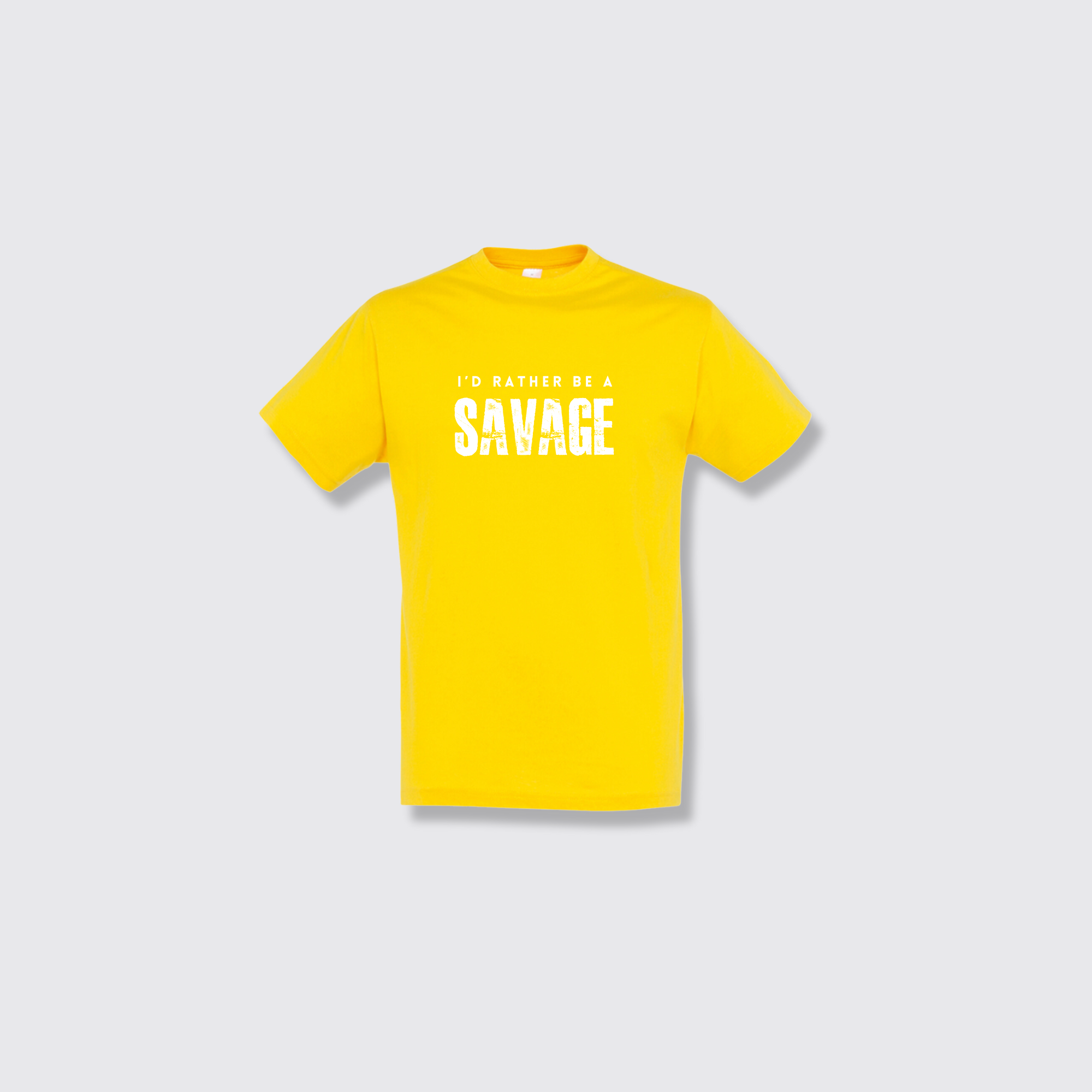 Savage yellow t-shirt (men's)