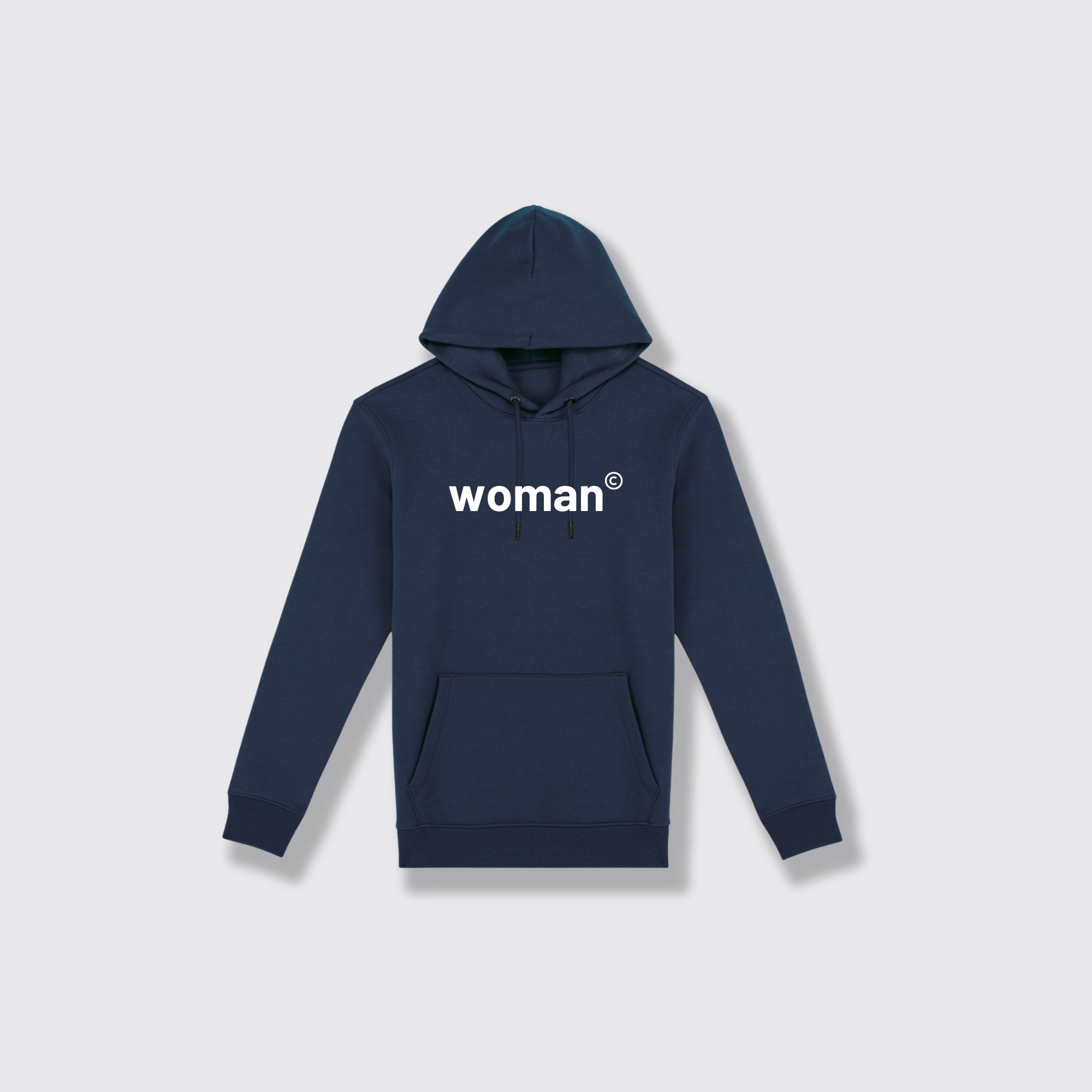Woman© navy hoodie
