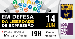 PALESTRA EM DEFESA DA LIBERDADE DE EXPRESSAO-14 JUN