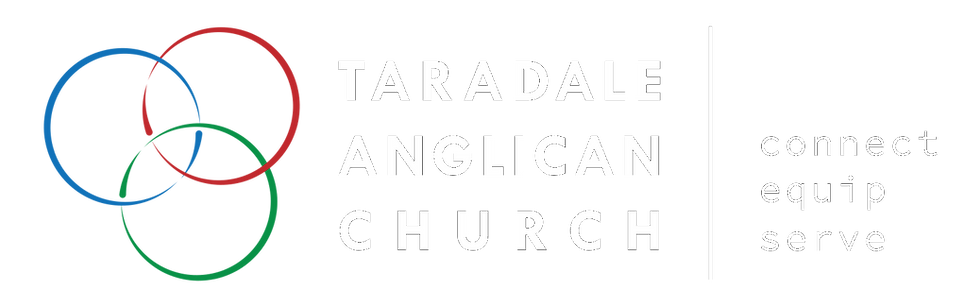 Taradale Anglican Logo - white letters (