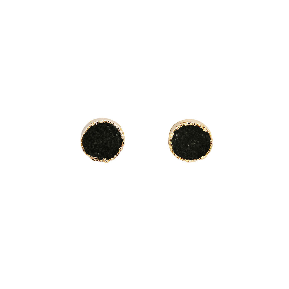 Thumbnail: Druzy Round Studs