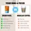 Thumbnail: Orange County 120000mg BRAIN FOOD Focus Coffee Powder - 200g