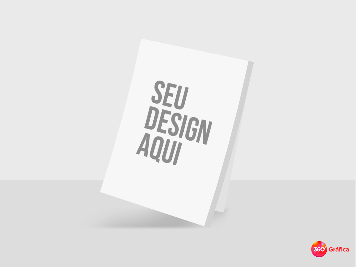 Papel receituário 20x28cm offset 70g colorido frente