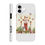Thumbnail: Bee Merry Christmas Tough iPhone Case  Glossy Protective Winter Cover