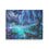 Thumbnail: Detail view of Silent Waters artwork with illuminated water, forest plants, and soft ambient light