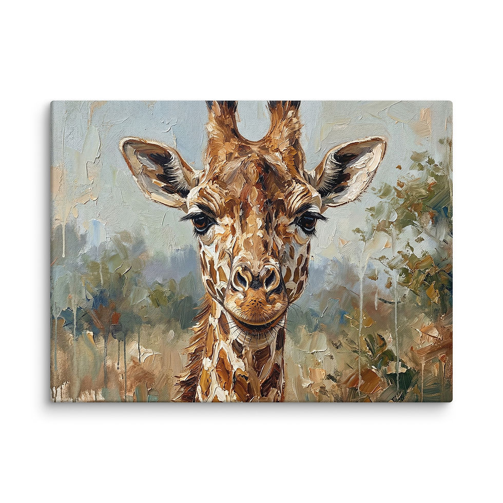 Thumbnail: Gentle Gaze wall art shown in 18x24 print size