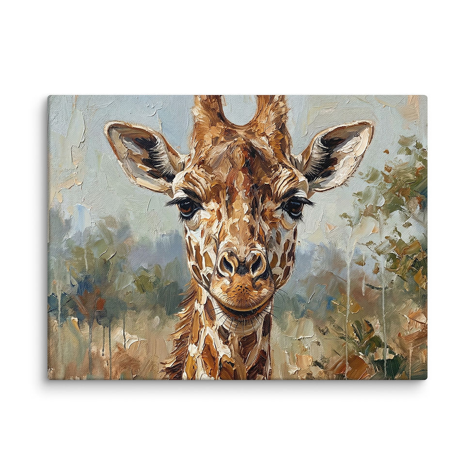 Thumbnail: Gentle Gaze wall art shown in 12x16 print size