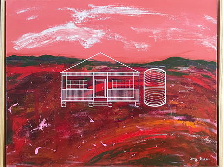 Trust the artwork process when layering paint