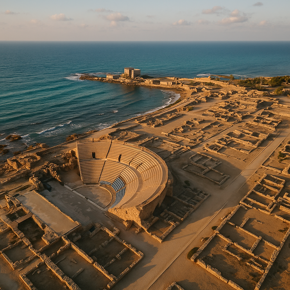 🏛 אירועי ספטמבר–אוקטובר בקיסריה 2025 – אטרקציות למשפחות ולזוגות ליד הים