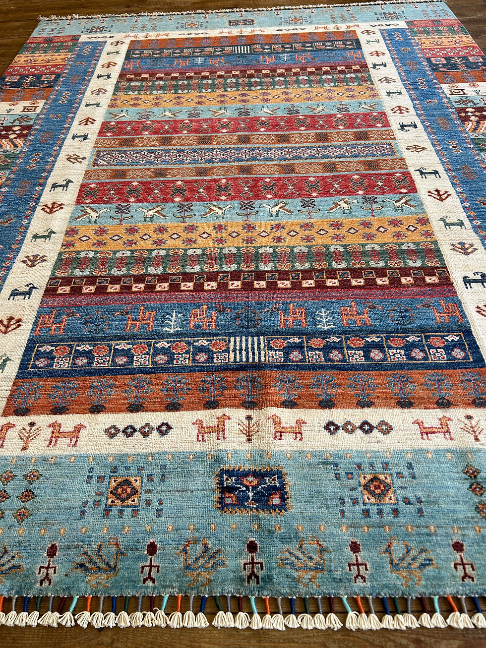 Thumbnail: Gabbeh Design Rug 4866