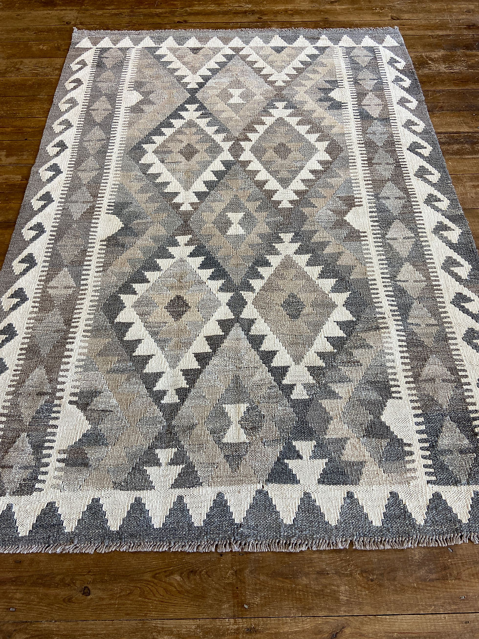 Grey Natural Kelim 775 3898