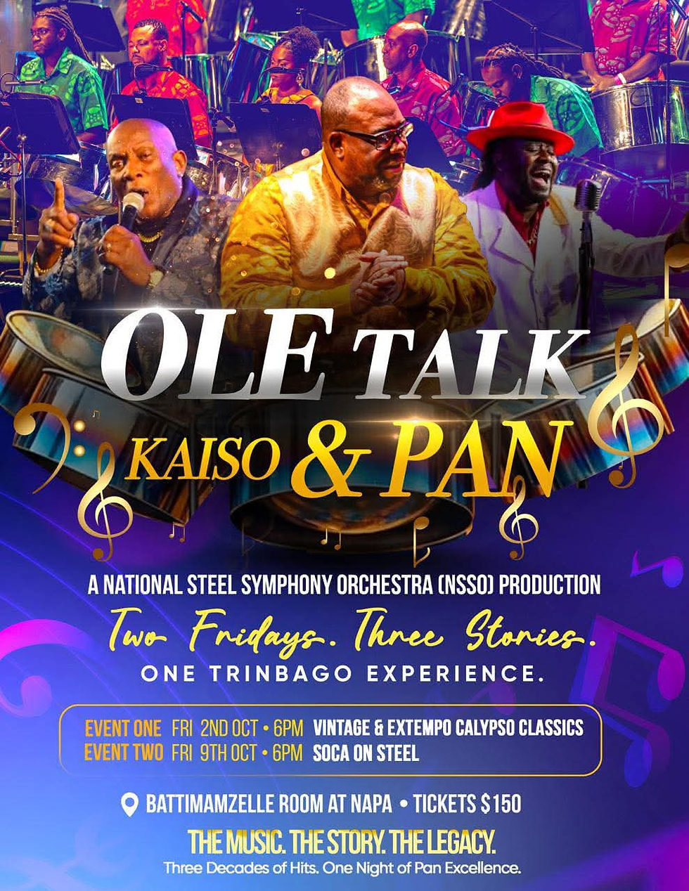 The National Steel Symphony Orchestra invites you to OLE TALK, KAISO & PAN