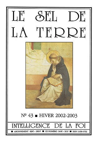 Le Sel de la terre n° 43