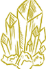 Golden Crystals