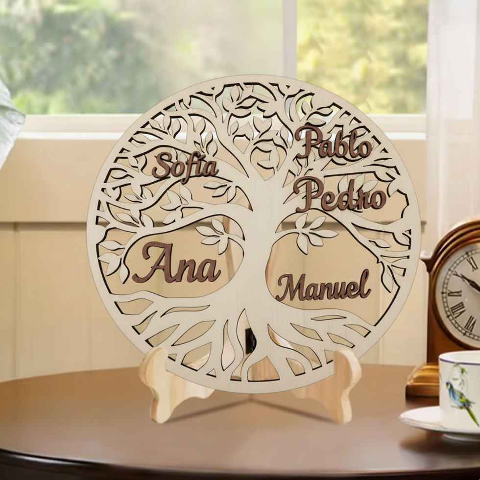 Miniatura: Vista frontal árbol de la vida con fondo