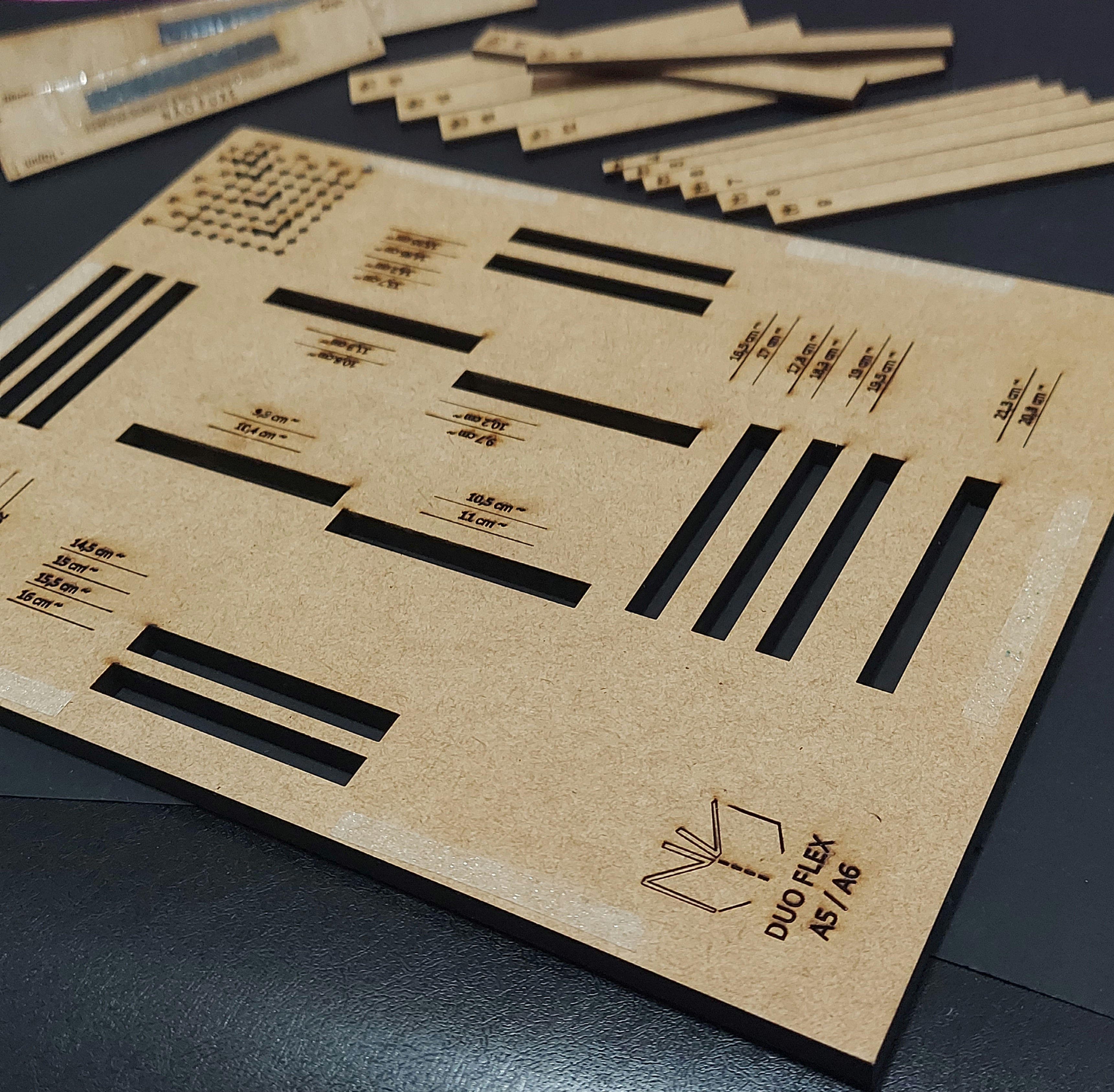 EXCLUSIVO-NV Refile Fácil DUO FLEX - Miolo e Capa / A5+A6 - c/ gabarito de CANTO