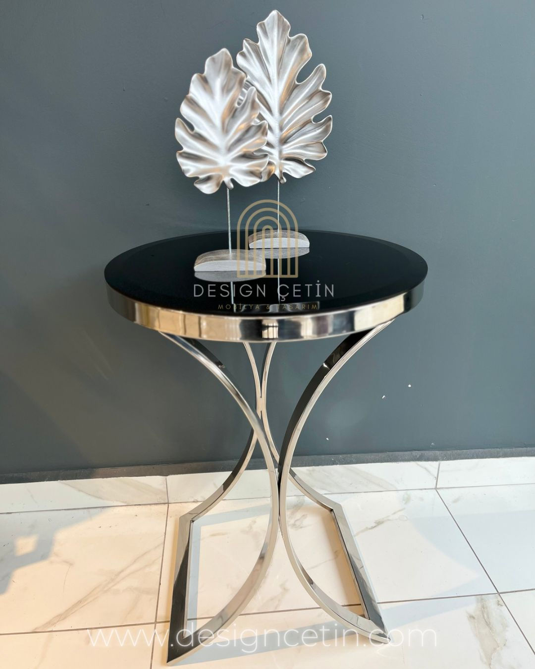 POLİ -PASLANMAZ YAN SEHPA