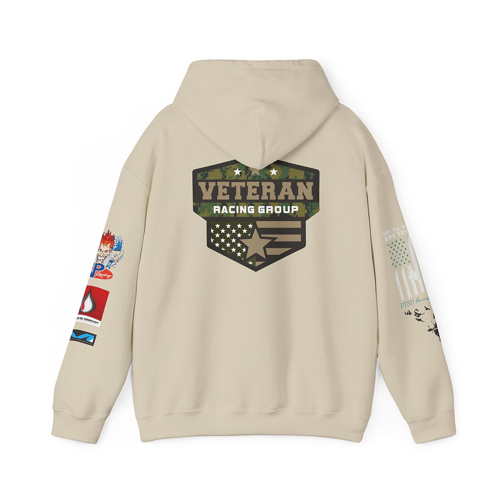 Thumbnail: Veteran Racing Group Hoodie - Unisex Heavy Blend Sweatshirt