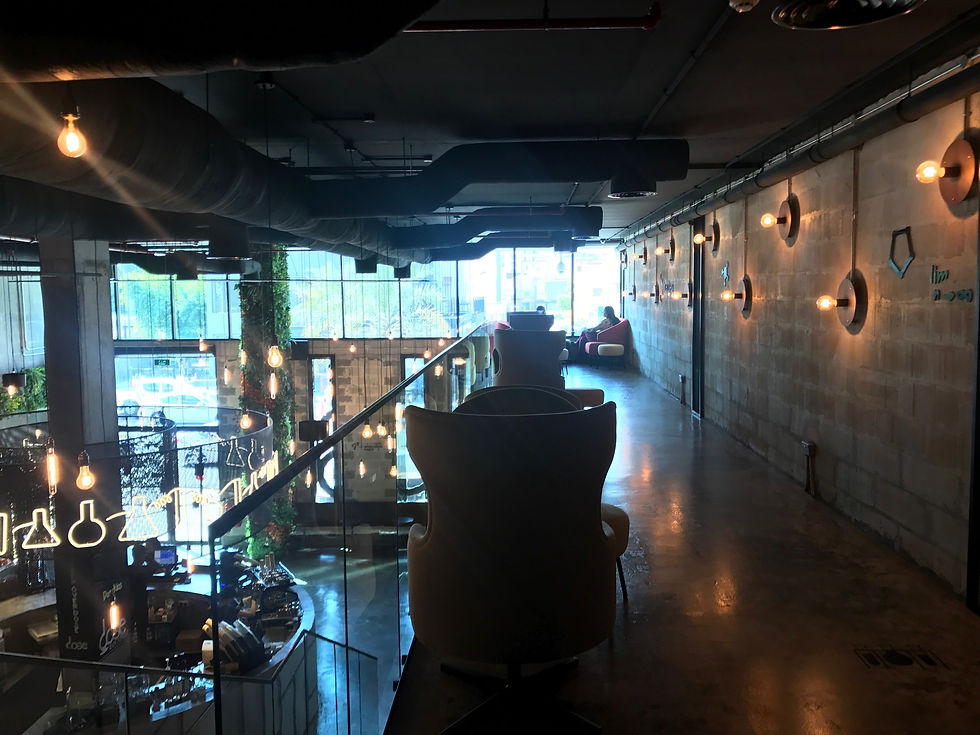 Seating area - Upstairs