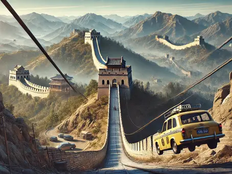 An Adventurous Day at the Great Wall: From Zip Lines to Rollerblades