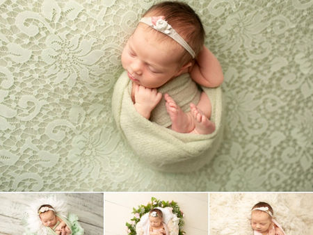 Whimsical newborn theme