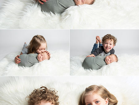 Baby Ryland and his proud big sister & brother!