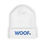 Thumbnail: Woof Embroidered Beanie – Classic Cuffed Hat for Dog Lovers, Winter Wear