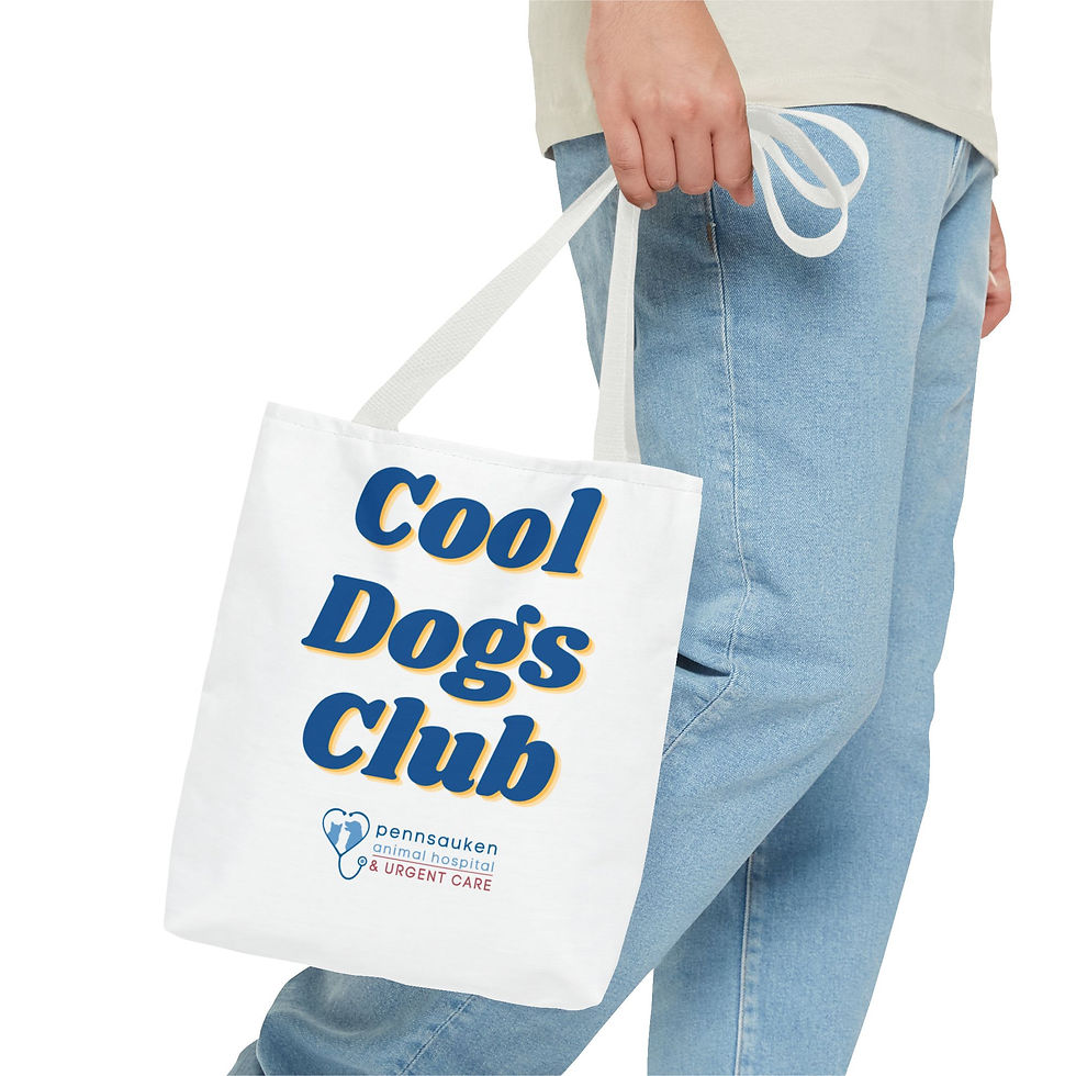 Thumbnail: Cool Dogs Club Tote Bag - Stylish Pet Lover Accessory, Fun Tote for Dog Lovers