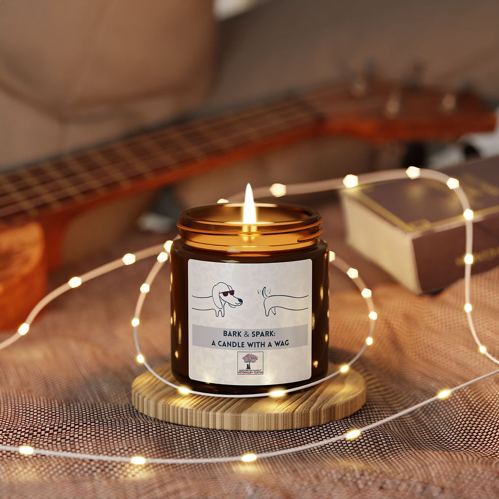 Thumbnail: Scented Soy Candle - Bark & Spare: A Candle with a Wag, Animal Lovers Gift