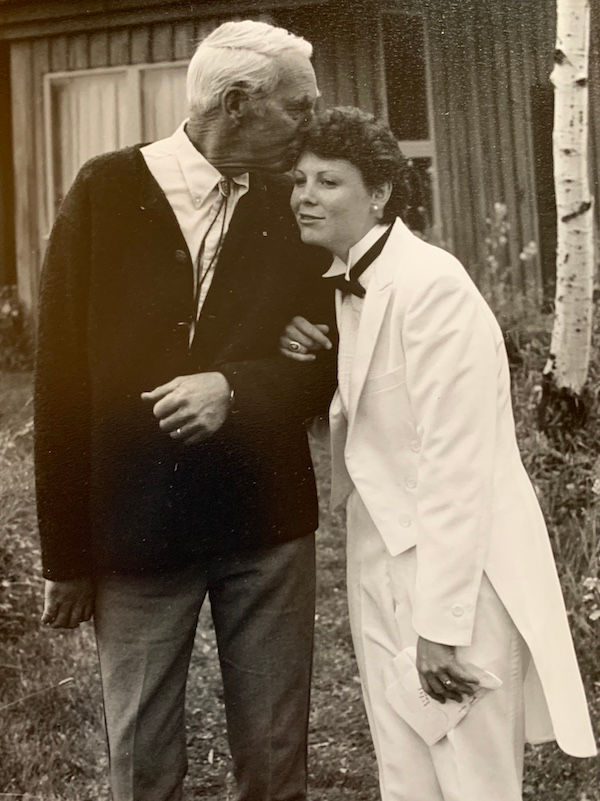 Dad and me