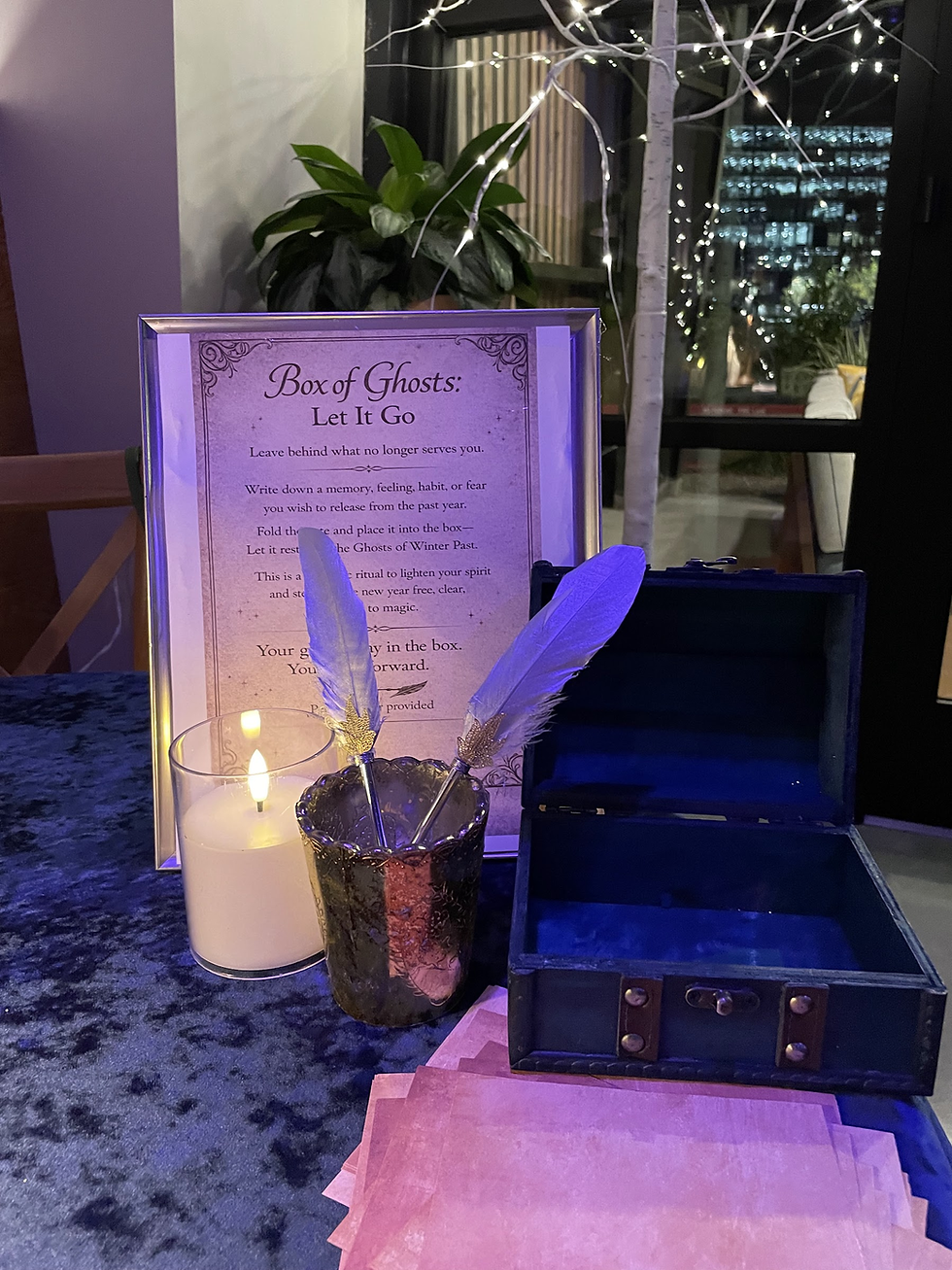 Ghosts of the Past: A Victorian Holiday Tarot Experience at Treehouse Hotel