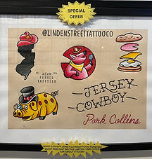 walk-in tattoo flash sheet fort collins colorado