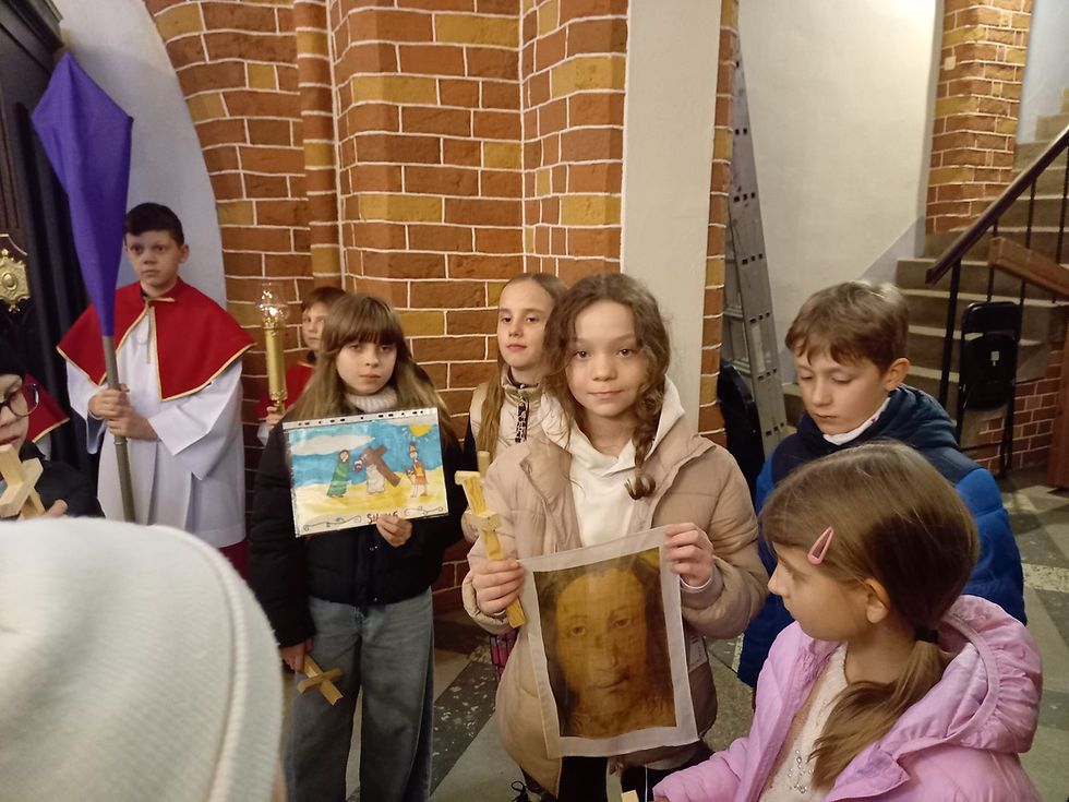 Rekolekcje wielkopostne dla uczniów szkół podstawowych