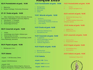 KOLĘDA 2026 w PARAFII ŚWIĘTEJ KATARZYNY W GOLENIOWIE