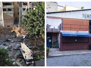 Ataque à Cultura: Nunes demole Teatro de Contêiner às vésperas do Dia Mundial do Teatro e ignora pedidos de MinC e Funarte