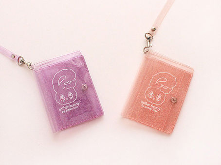 에스더버니 트윙클 목걸이반지갑       