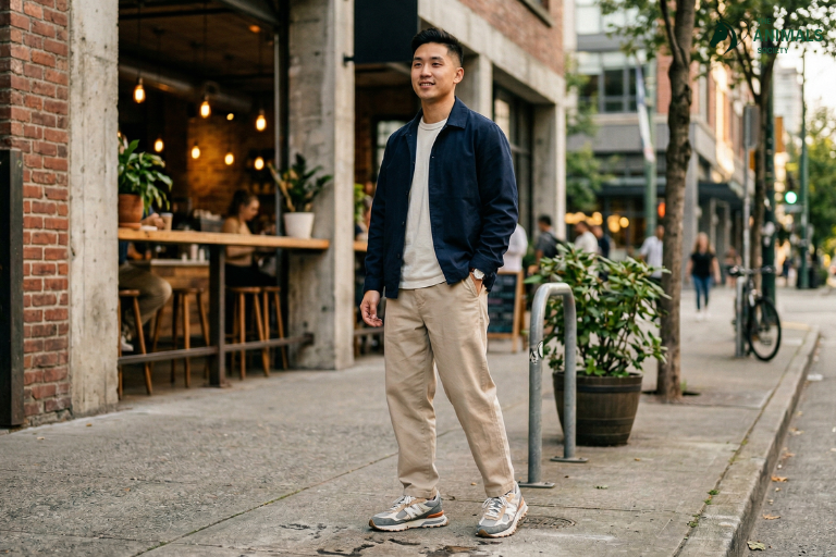 รองเท้าผ้าใบของผู้ชาย