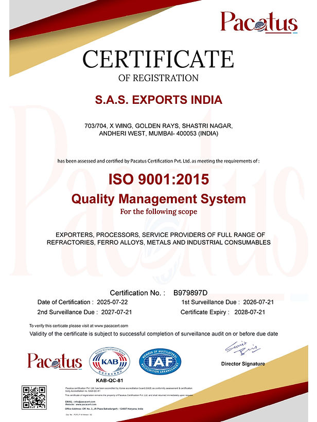 SAS Exports India ISO Certificate.jpg