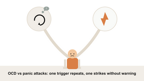 OCD vs Panic Attacks: 6 Real Differences People Get Wrong