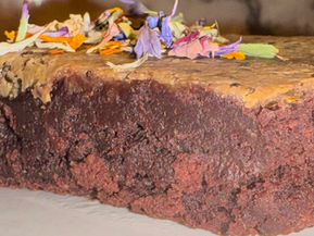 Healthy Nutty Sweet Potato Brownies