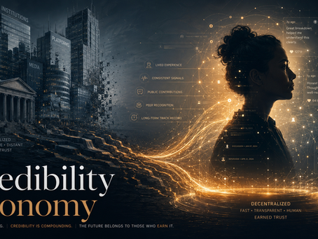 The Credibility Economy
