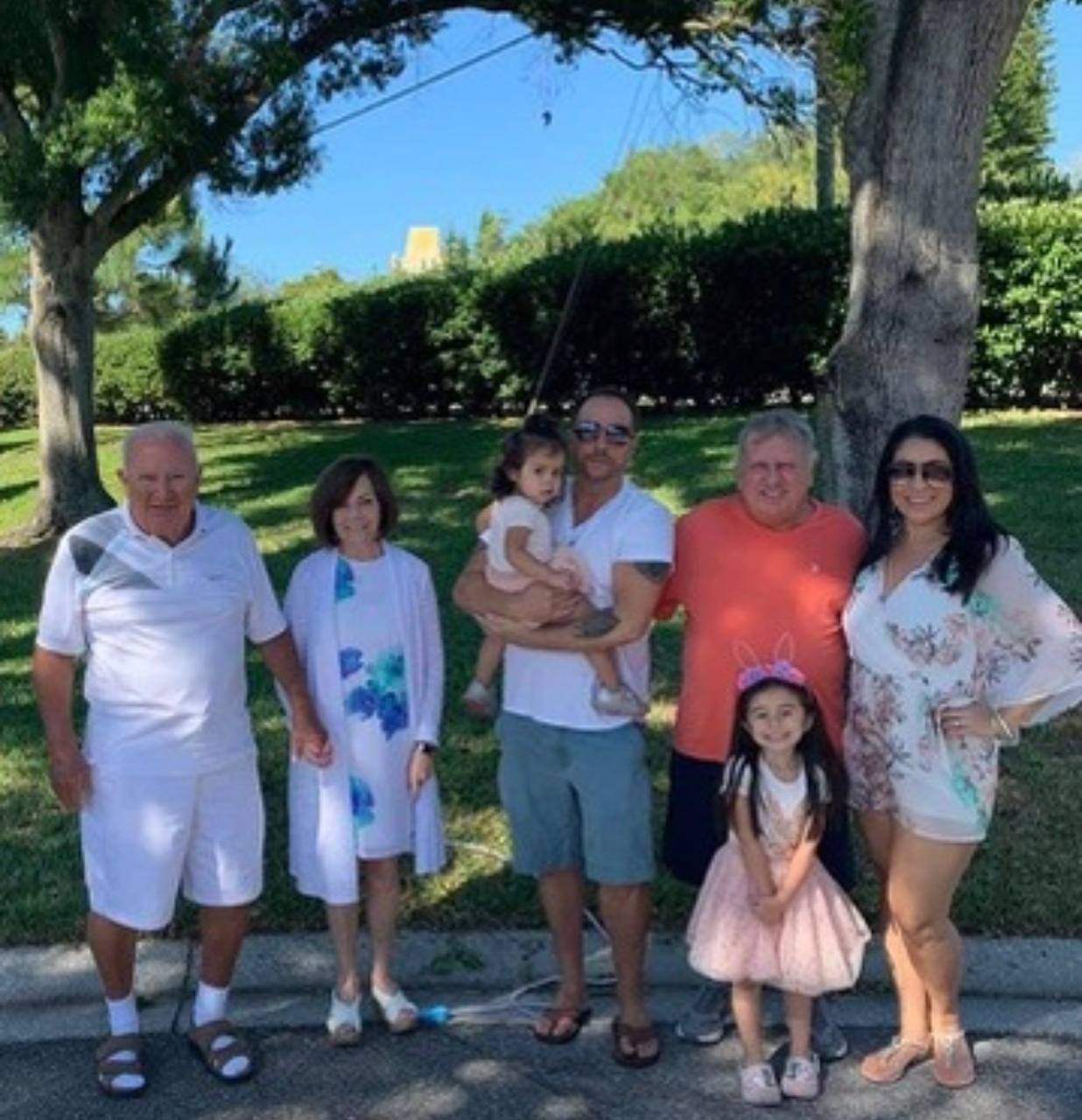 The Hayes family — four generations together