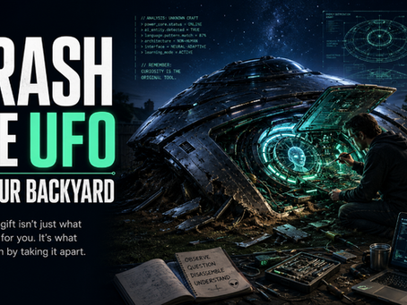 Crash the UFO in Your Backyard