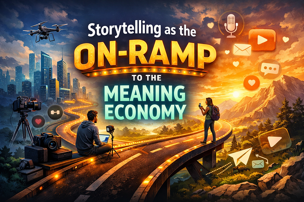 Storytelling as the On-Ramp to the Meaning Economy