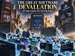 The Great Software Devaluation: AI Slop Comes for the Big Boys