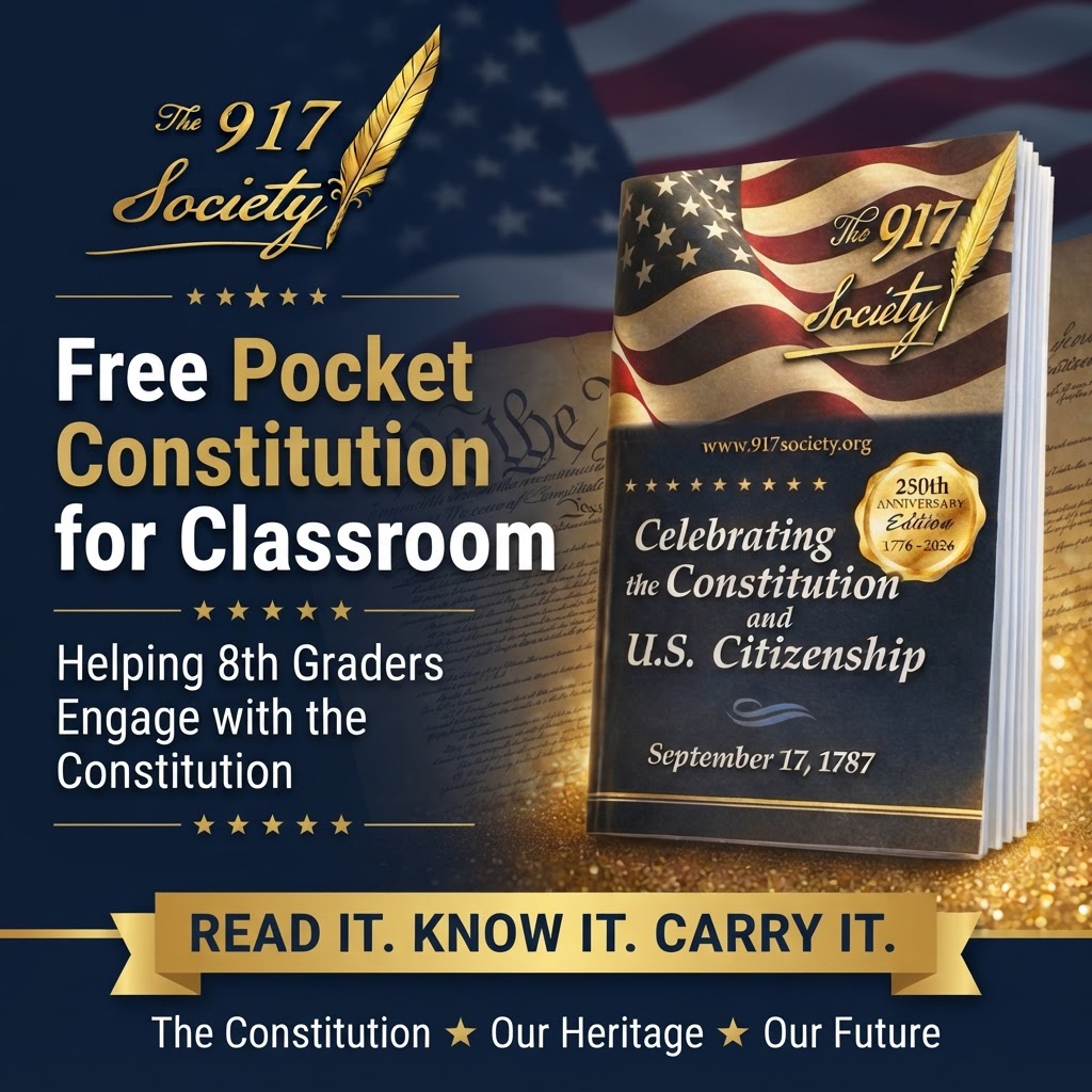 Free Pocket Constitution for Classroom Learning: Helping 8th Graders Engage with the Constitution