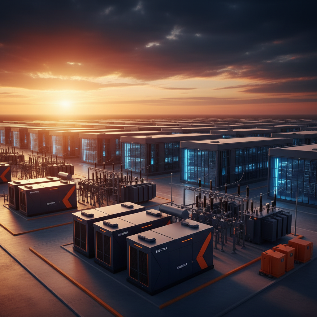 Data Power Supply — Hyperscale data center infrastructure power systems