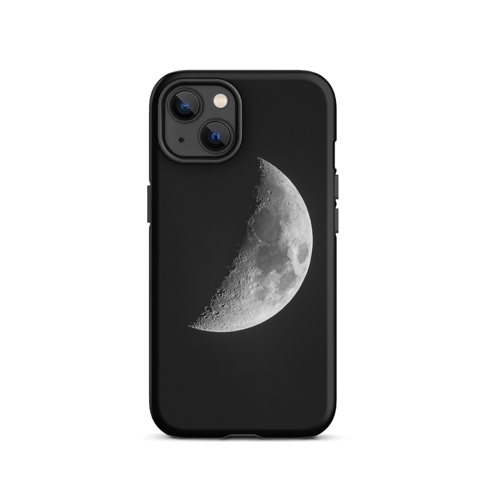 Thumbnail: B & W Moon Tough iPhone Case