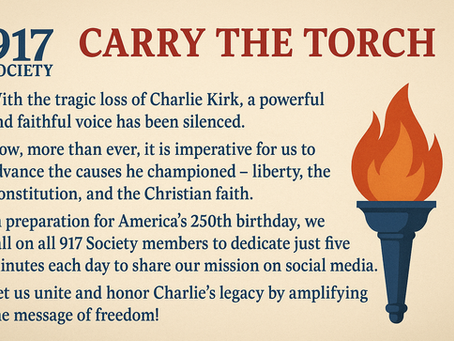 Carrying the Torch into America’s 250th Year