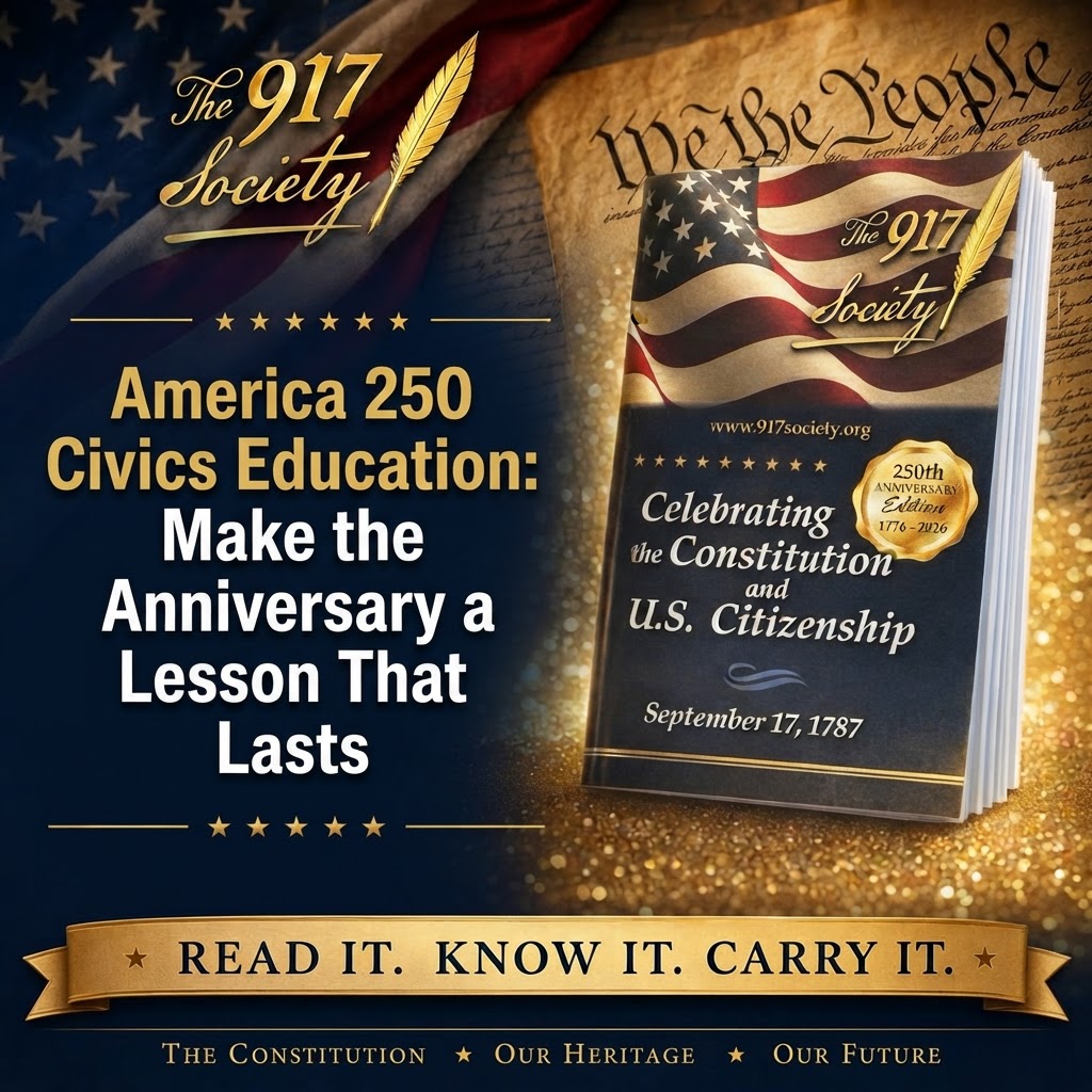 America 250 Civics Education: Make the Anniversary a Lesson That Lasts